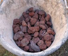 Lava Rock for use with Gas BBQ