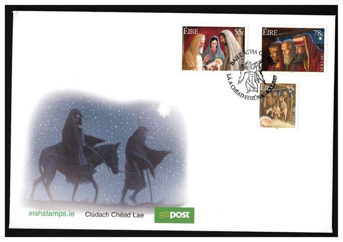Collection 2007 Ireland Commemorative Stamps An Post First Day Cover (FDC). Collection of 26 covers.