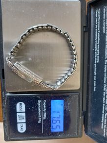 ladies platinum and diamond watch
