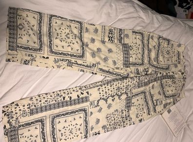 Printed trousers