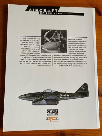 Aircraft book: 'German Jet Aces Of World War 2'