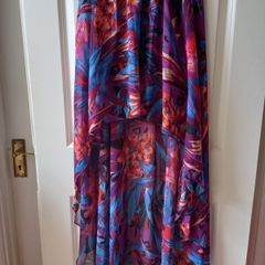 SALE! Ladies' high-low floral skirt