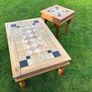 Mosaic Tile Coffee Table & Side Table Set Image 4
