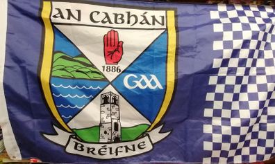 Cavan GAA flag 5ft x 3ft.