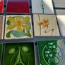19 Art Nouveau tiles, beautiful and decorative,  D18 deliver 50e Image 4
