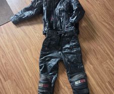 Mens 2-Piece Motorcycle Leathers