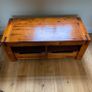 Solid wood TV stand / coffee table Image 3