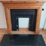 fireplace and granite base Image 2