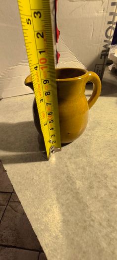 Handcrafted Irish studio art pottery. Pottery Yellow Webb Connemara milk jug