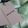 New Whistles mint green tie back maxi dress size UK 14. RRP 259. Image 7