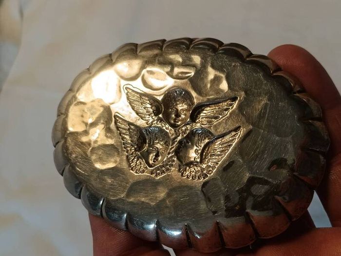Reynolds Angels 1902 Sterling Silver Dish