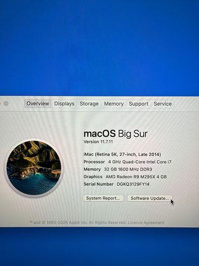 iMac 5K, 27", Late 2014