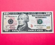USA  10 Dollars   2021 Letter  (  D 4 )  CLEVELAND ( Uncirculated )