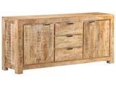 Sideboard 175x40x75 cm Rough Mango Wood