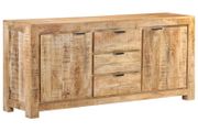 Sideboard 175x40x75 cm Rough Mango Wood