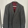 grey mens wool suit Image 4