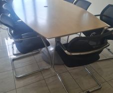 executive 8 seater boardroom table with