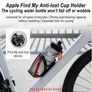Mini Smart Tracker + Bracket Bottle Cage - Sturdy Red PC Anti-Theft Security Bracket, Image 4