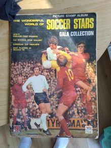 soccer stars stamp album gala collection