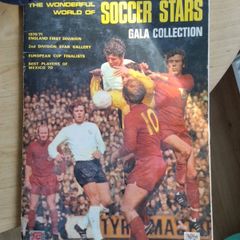 soccer stars stamp album gala collection