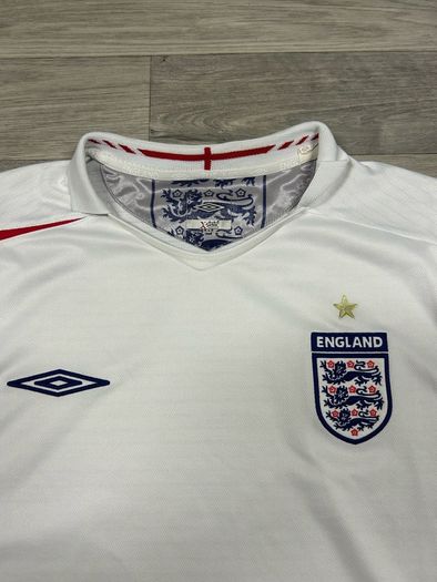 Vintage 2005/2007 Umbro England Home Jersey Shirt Kit Mens XL
