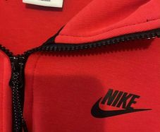 Nike tech hoodie RED
