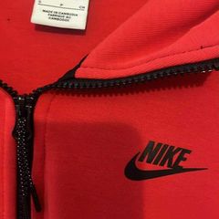 Nike tech hoodie RED