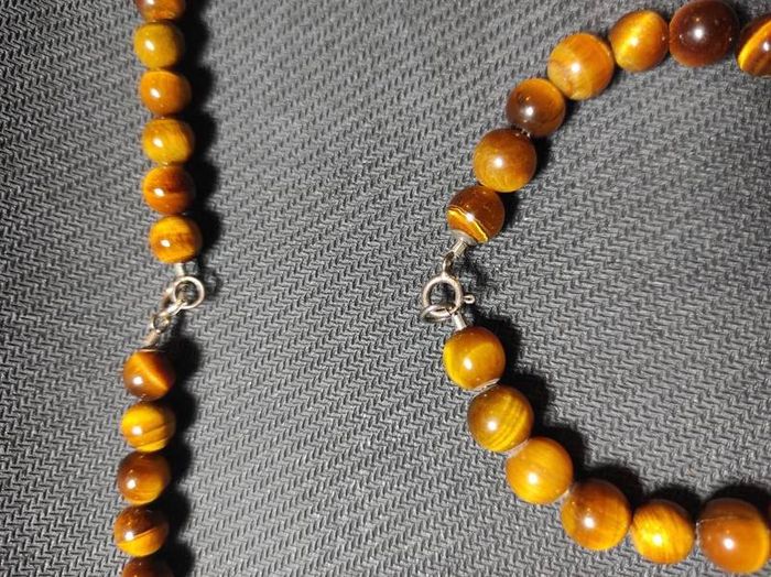 Tiger eye matching set