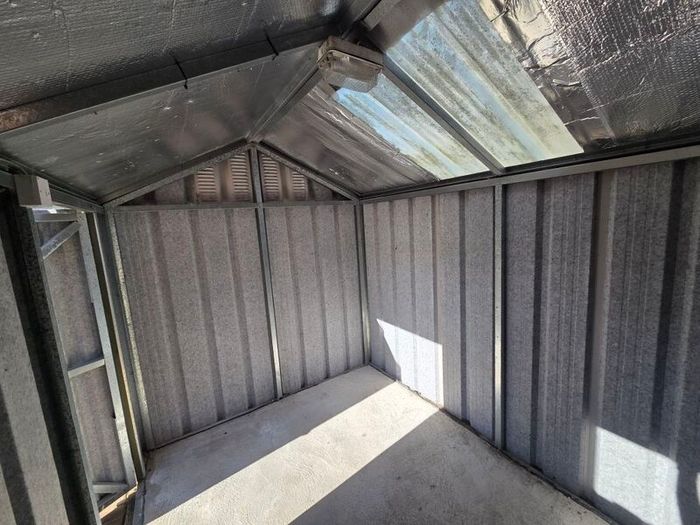 Steel shed 3m x 2m