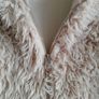 Fluffy Beige Jacket/Coat Image 2