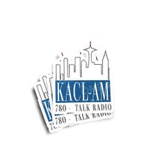 Frasier KACL Radio Glossy Stickers 2-Pack