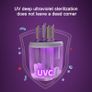 BRAND NEW Sterilization Knife Holder Tableware UV Disinfect Rack Multifunction Chopsticks Cutlery Drain Storage Holder Kitchen Organizer Image 2