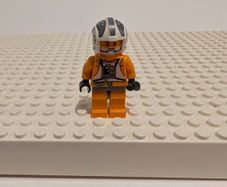 Lego Star Wars Rebel Pilot Zev Senesca Minifigure Sw0260 Mini Figure