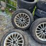 bmw 5 series 5 bolt alloy wheels 225 55 t16 Image 7