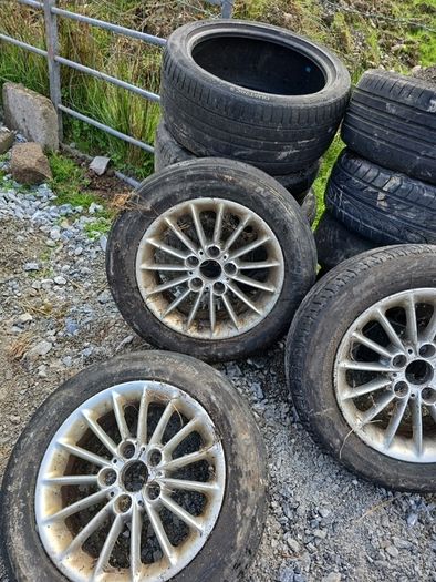 bmw 5 series 5 bolt alloy wheels 225 55 t16
