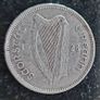 Ireland 1928 Silver Shilling Coin Image 2
