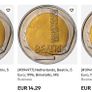 Rare Belgian mint 5 euro / ecu 1996 Europa bi-metallic Netherlands trial pattern coin Image 4