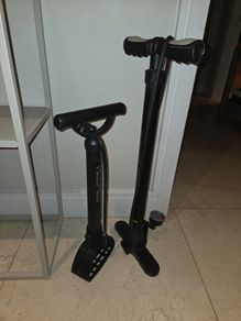 2 x bicycle pumps