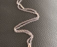 Silver Plated Crystal Necklace