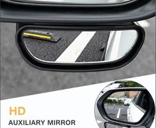 Auto Mirror Adjustable Wide Angle Side Rear Mirror Blind Spot Convex Mirrors For Car Van Camper Trailer Reverse Parking Auxiliary Rear View Mirror