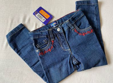 Brand new Girls Lupilu Music Note Denim Jeans 2/3 yr