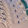 Personalised wedding glasses and hangers Image 2