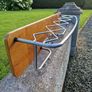 Vintage luggage / coat rack Image 7