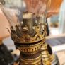 four vintage working oil lamps Image 7