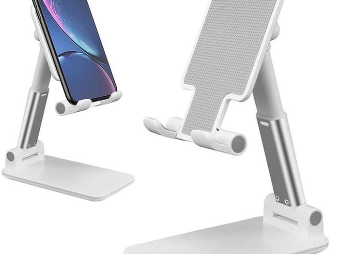 New Universal Metal Desk Folding Telescopic Phone Tablet Bracket Stand #1076