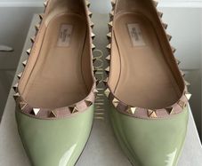 Valentino Rockstuds flats - sz 39.5