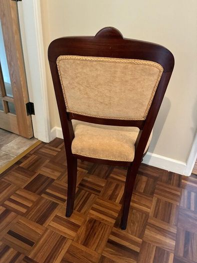 Mahogany dining chairs