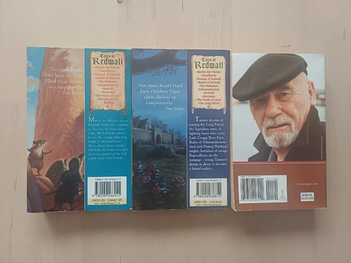 Redwall Books by Brian Jacques (Fantasy Adventure Paperbacks 1998)