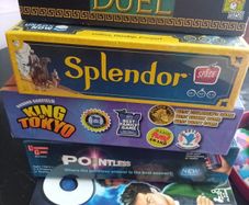 Premium Board Game night Collection (5 Games)  Splendor, King of Tokyo, 7 Wonders Duel & More