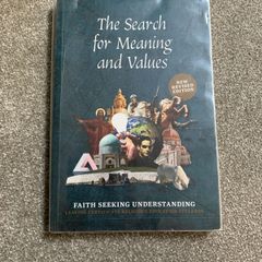 Search for meanings and values